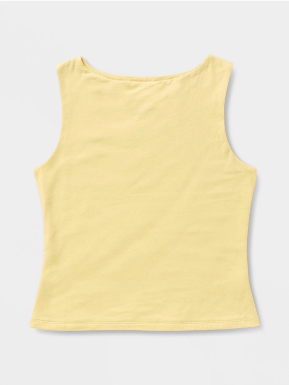 Women’s Yellow Sculpt Boatneck Sleeveless Tank Top from A New Day- 3X NWT